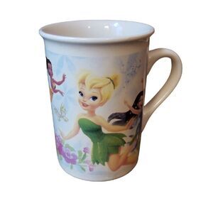 2011 Disney Tinkerbell and Fairy Friends Fairies 4" Coffee Tea Mug Pixie Hollow